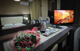 Epavli Studios, Nea Kallikratia, Kassandra, 2 Bed Room, Side Sea View, BB