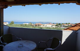 Thetis Hotel, Limenas, Thassos, 3 Bed Apartment, Attic