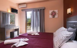 Thetis Hotel, Limenas, Thassos, 2 Bed Studio, 3