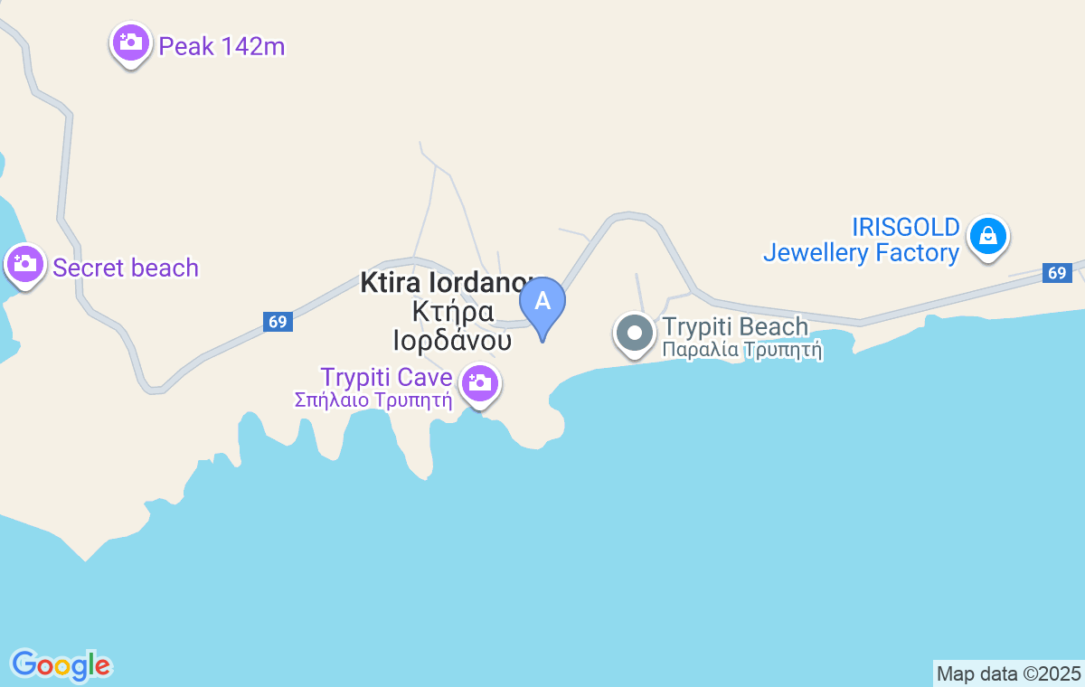 Accommodation location map
