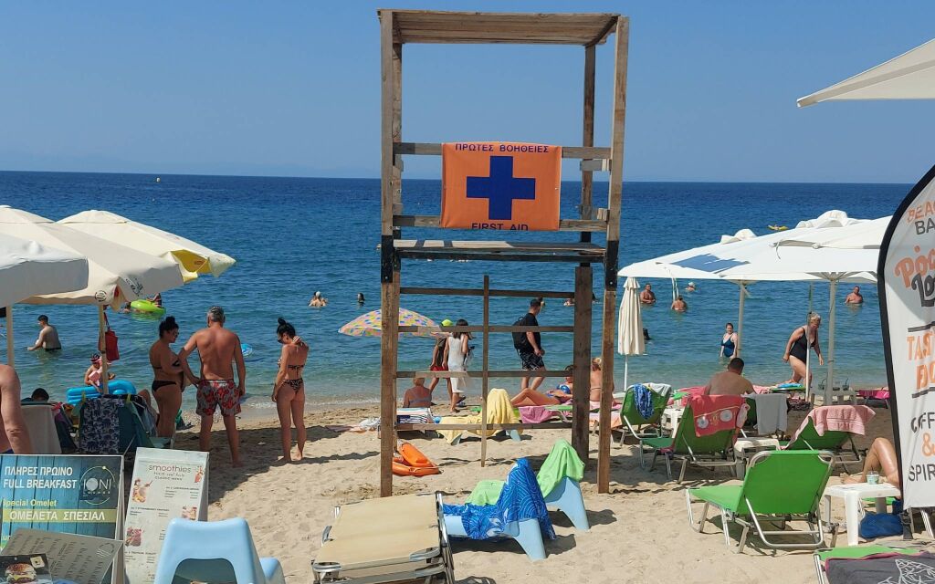 Tasos   mapa više od 40 plaža sa opisima i navigacijom