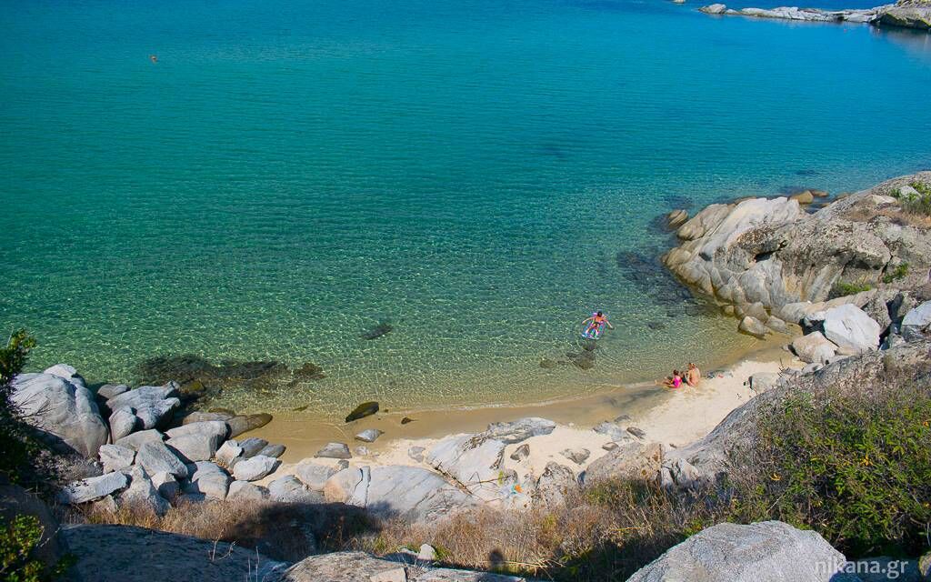 Sikija plaža, Sykia, Sithonia