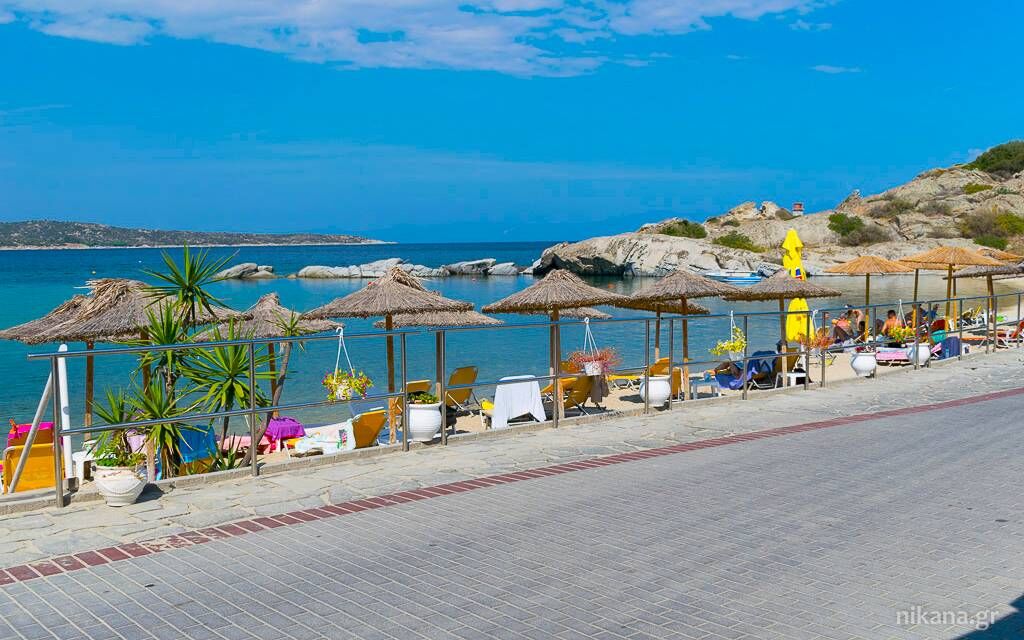 Sikija plaža, Sykia, Sithonia