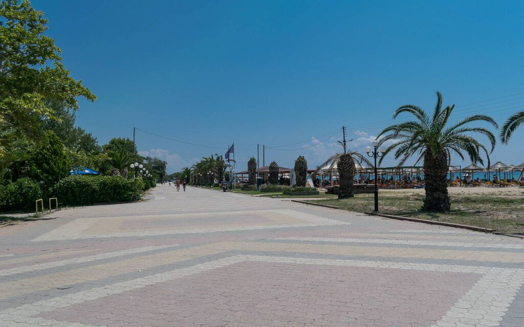 Nea Flogita i Nea Plagija, Nea Flogita, Kassandra