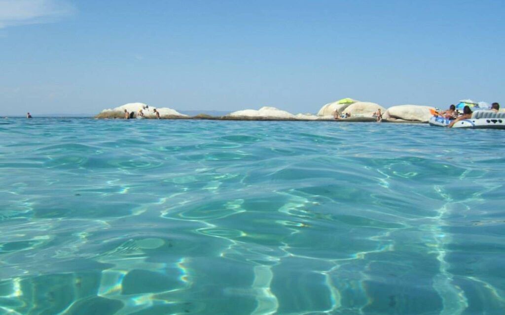 Orange plaža (Kavourotripes), Sarti, Sithonia