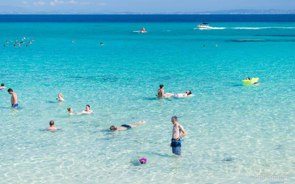 Orange plaža (Kavourotripes), Sarti, Sithonia plaža pogodna za sve