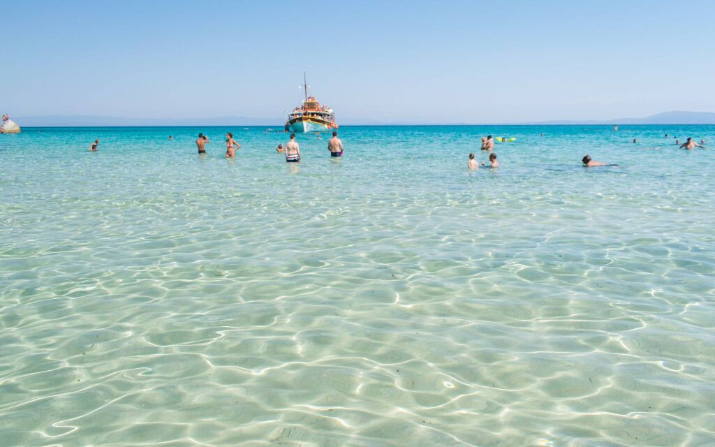 Orange plaža (Kavourotripes), jedna od najlepših plaža u okolini Sartija