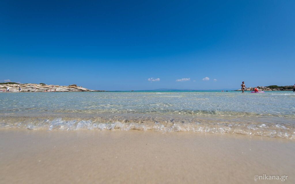 Karidi plaža, omiljena za decu