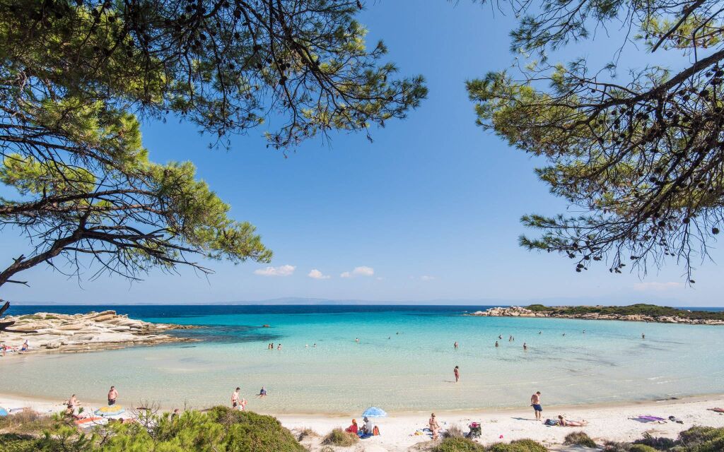 Karidi plaža, omiljena plaža porodica sa decom