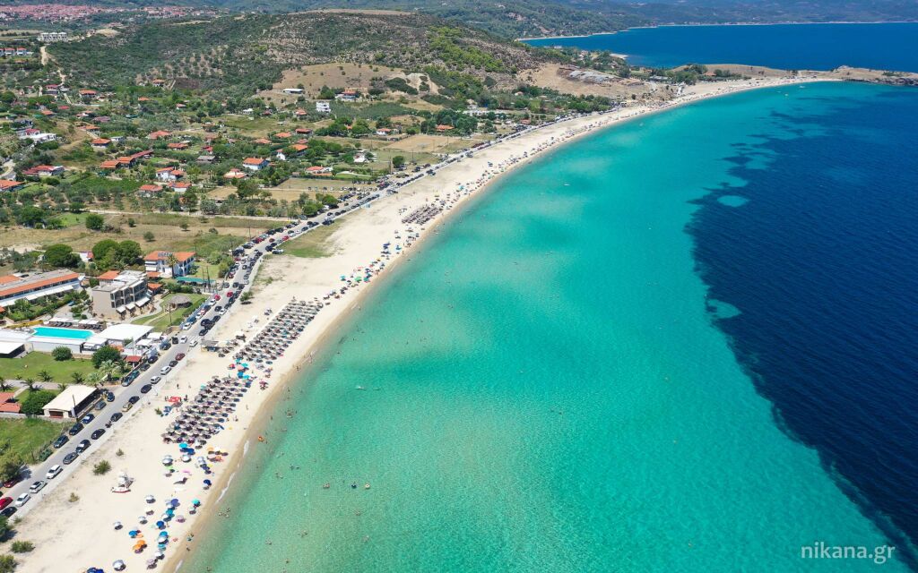 Trani Ammouda plaža, Ormos Panagias, Sithonia