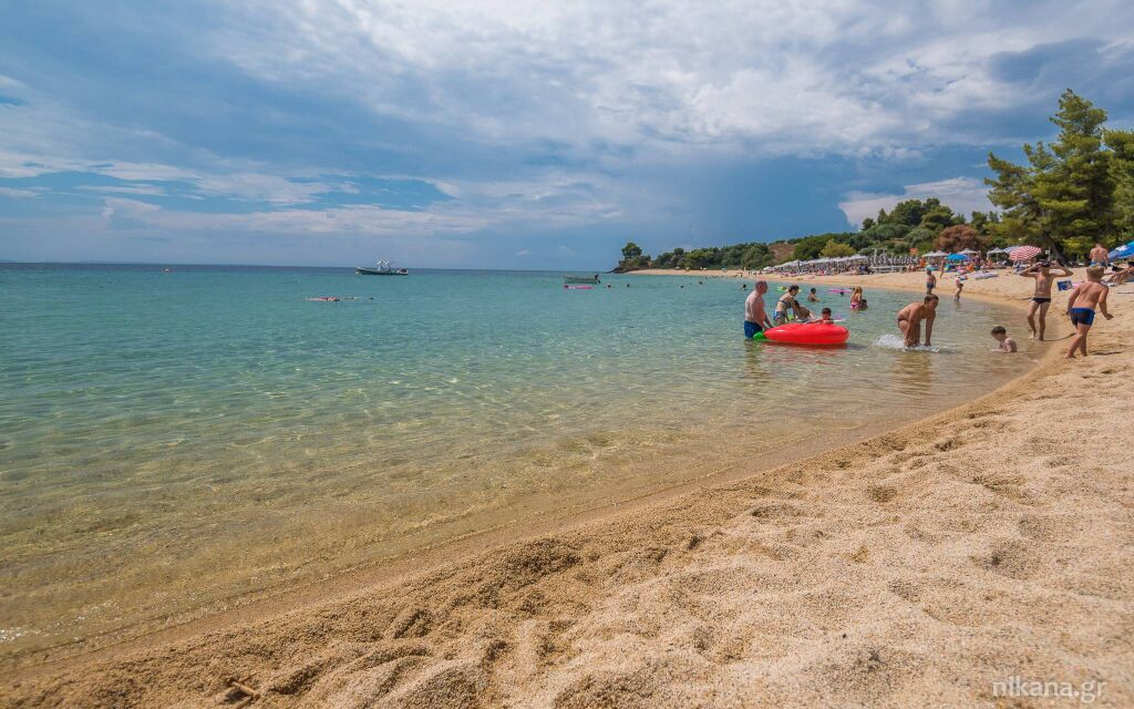 Lagomandra plaža, Neos Marmaras, Sithonia