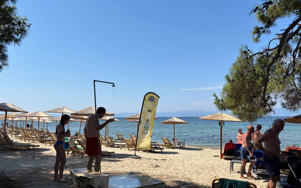 Ariba plaža, Skala Rachoni, Thassos