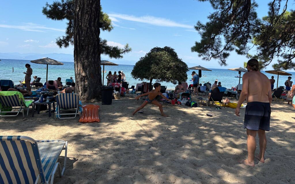 Ariba plaža, Skala Rachoni, Thassos