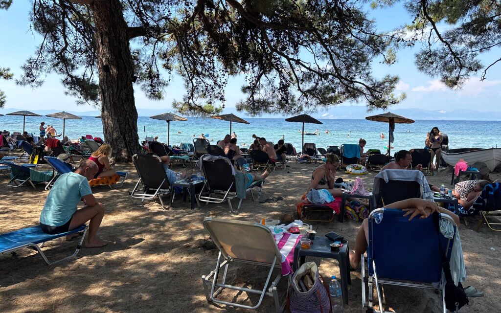 Ariba plaža, Skala Rachoni, Thassos