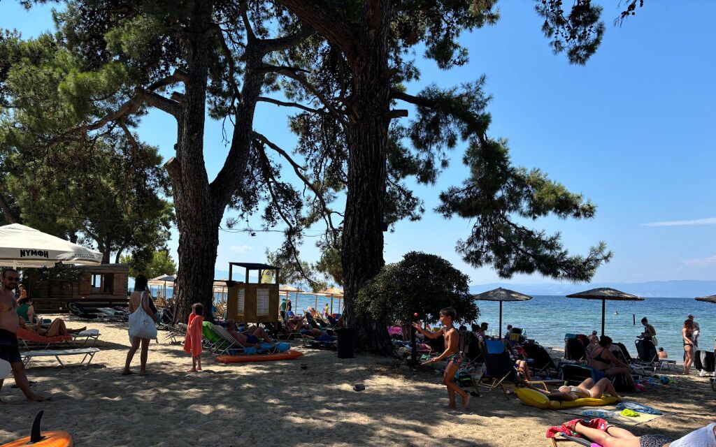 Ariba plaža, Skala Rachoni, Thassos