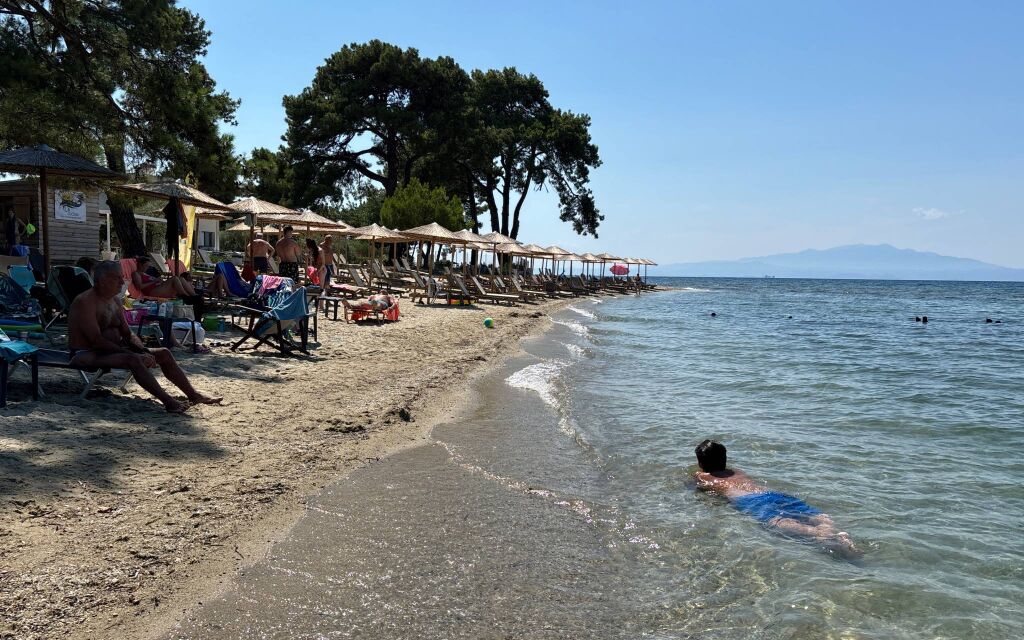 Ariba plaža, Skala Rachoni, Thassos
