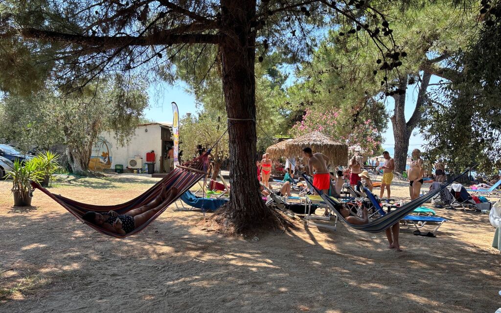 Ariba plaža, Skala Rachoni, Thassos