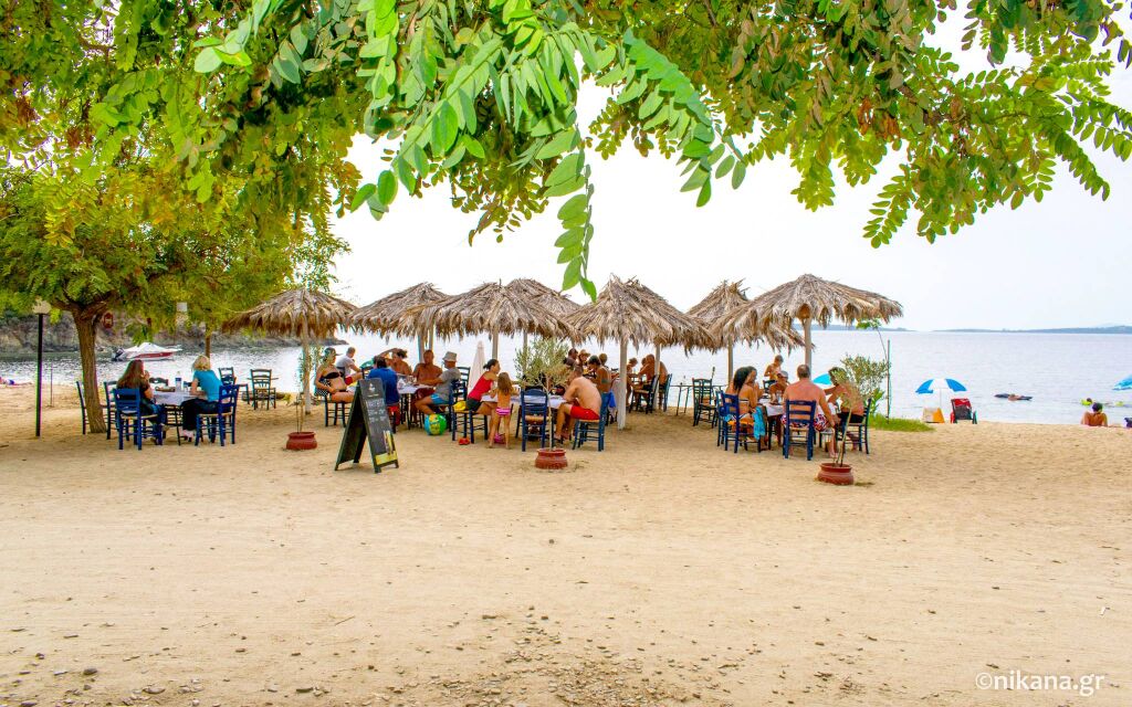 Aretes plaža, Toroni, Sithonia