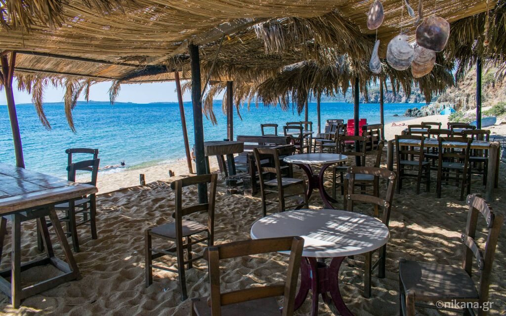 Aretes plaža, Toroni, Sithonia beach bar