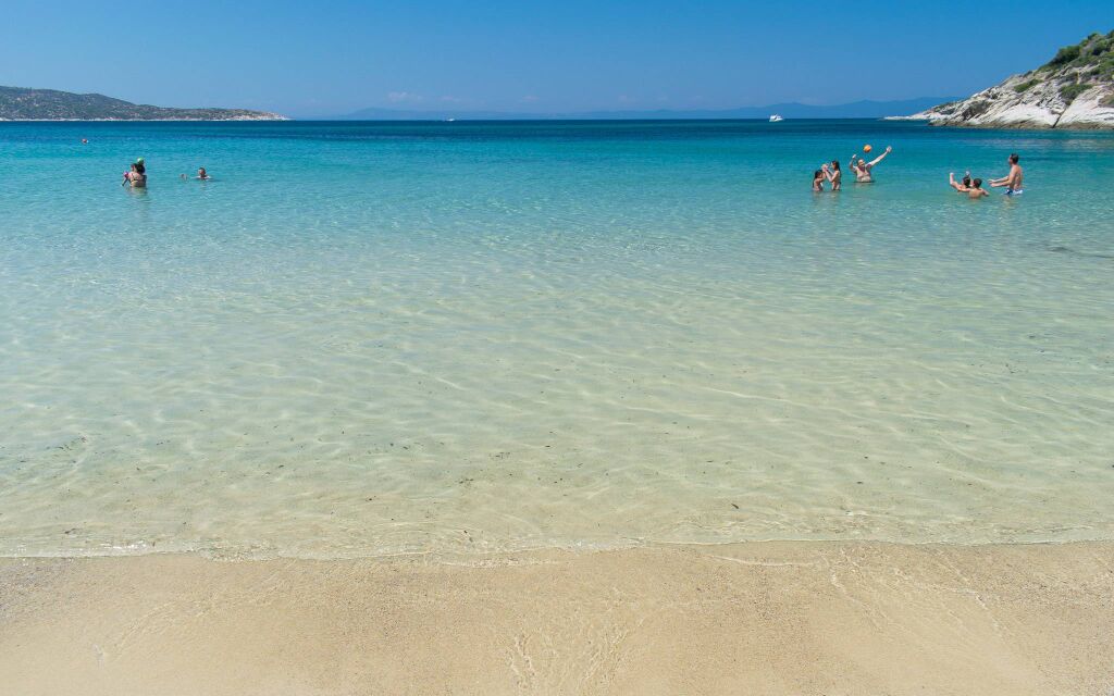 Klimataria plaža, Sykia, Sithonia plaža za porodice