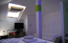 blue sky apartments skala potamia thassos 2 bed room loft  (2)