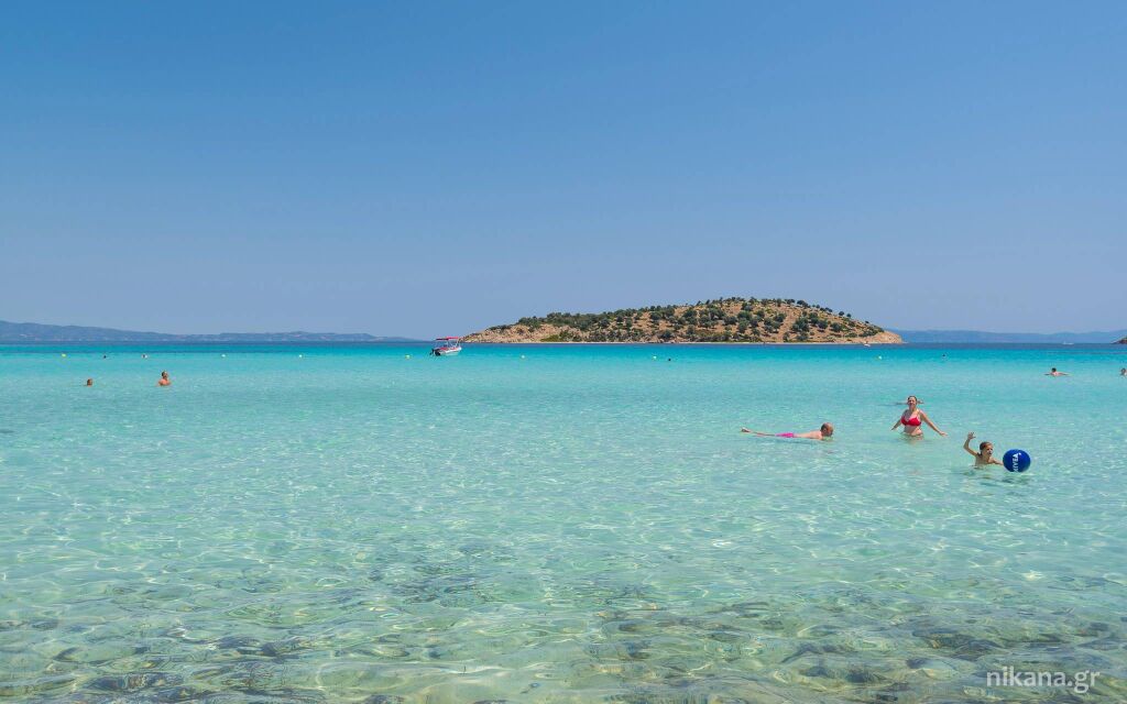 Lagonisi plaža, Ormos Panagias, Sithonia