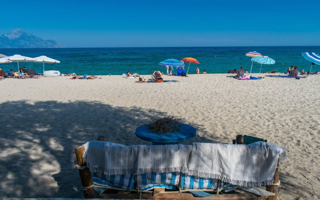 Sarti, Sarti, Sithonia prostor za sopstvenu opremu