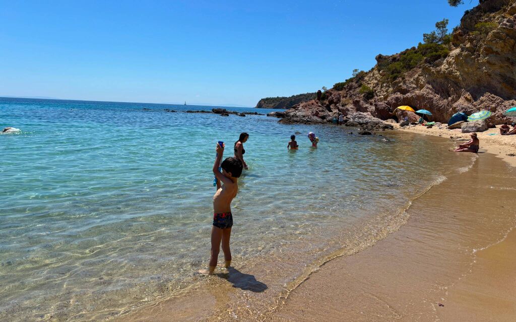 Notos plaža, na 3km od Potosa