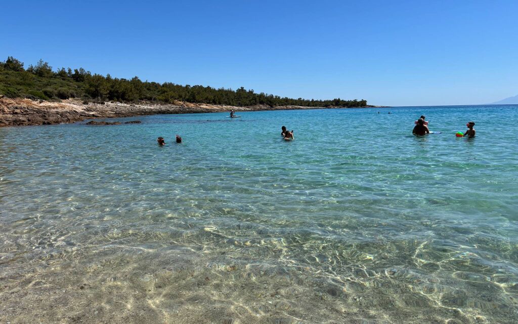 Notos plaža, Potos, Thassos