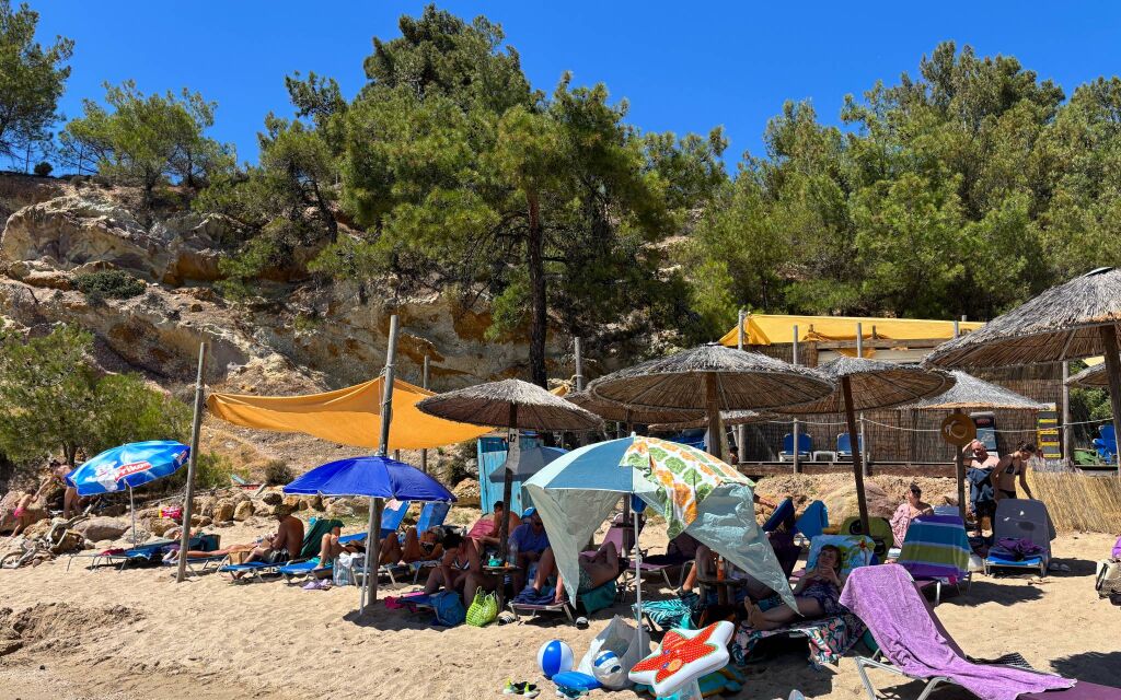Notos plaža, Potos, Thassos