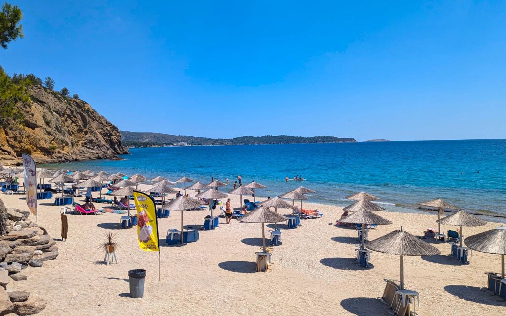 Metalia plaža, Limenaria, Thassos