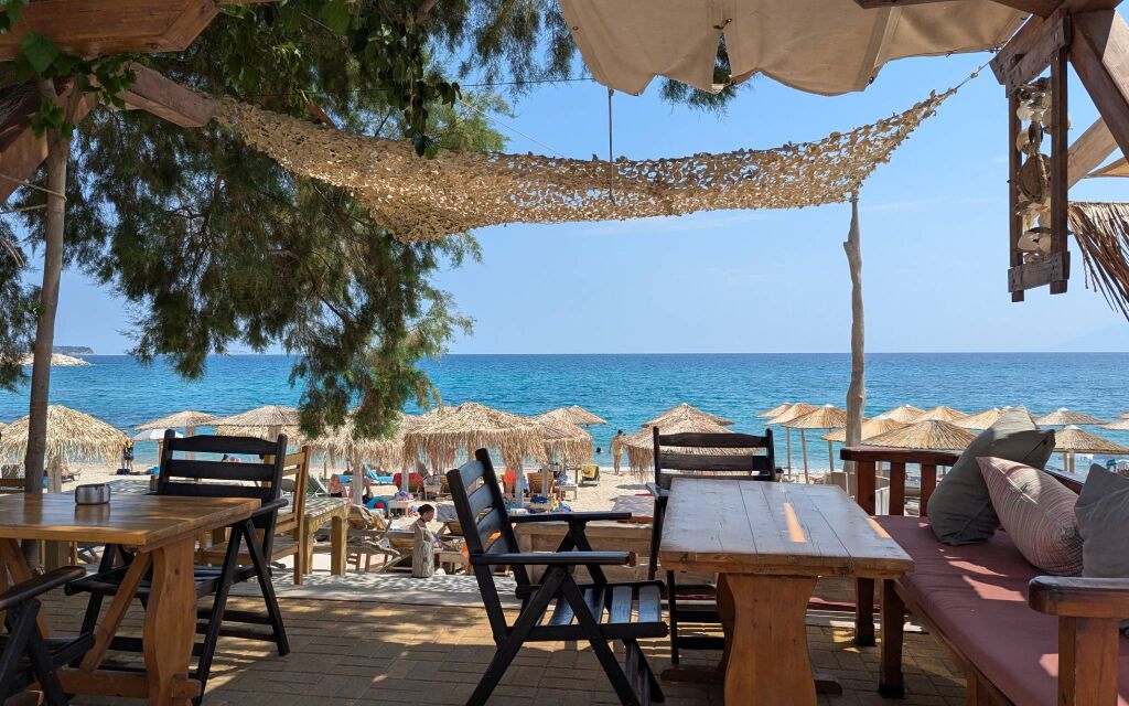 Gradska plaža u Limenariji, Limenaria, Thassos