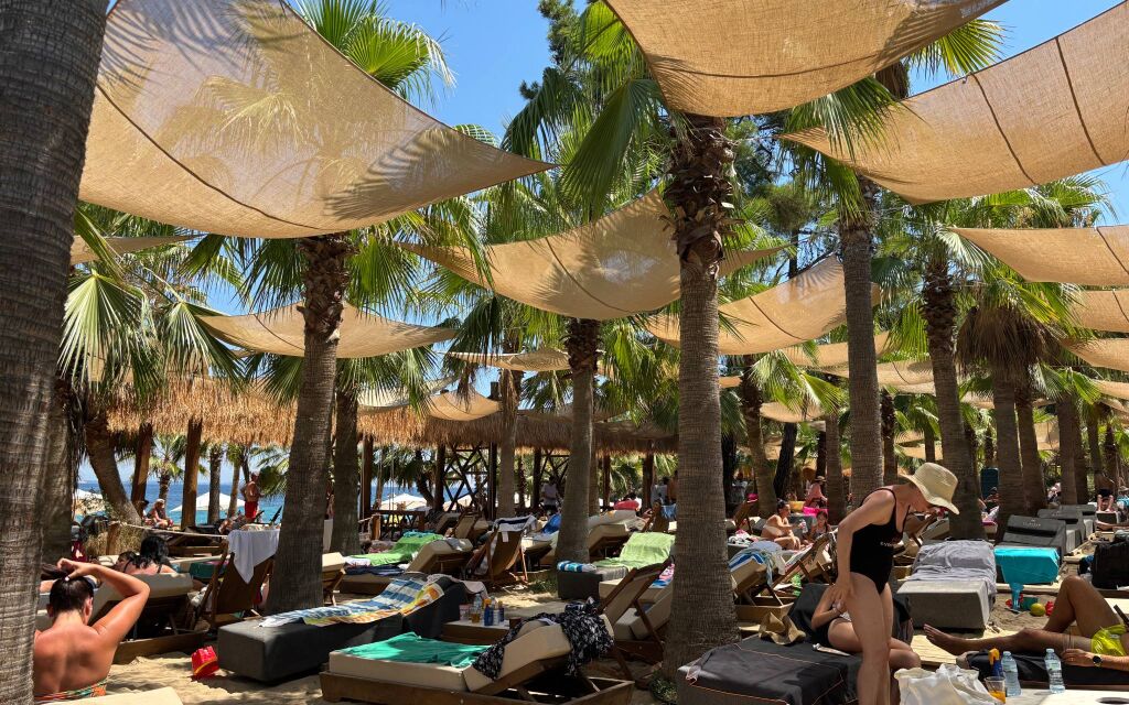 La Scala plaža, Limenas, Thassos