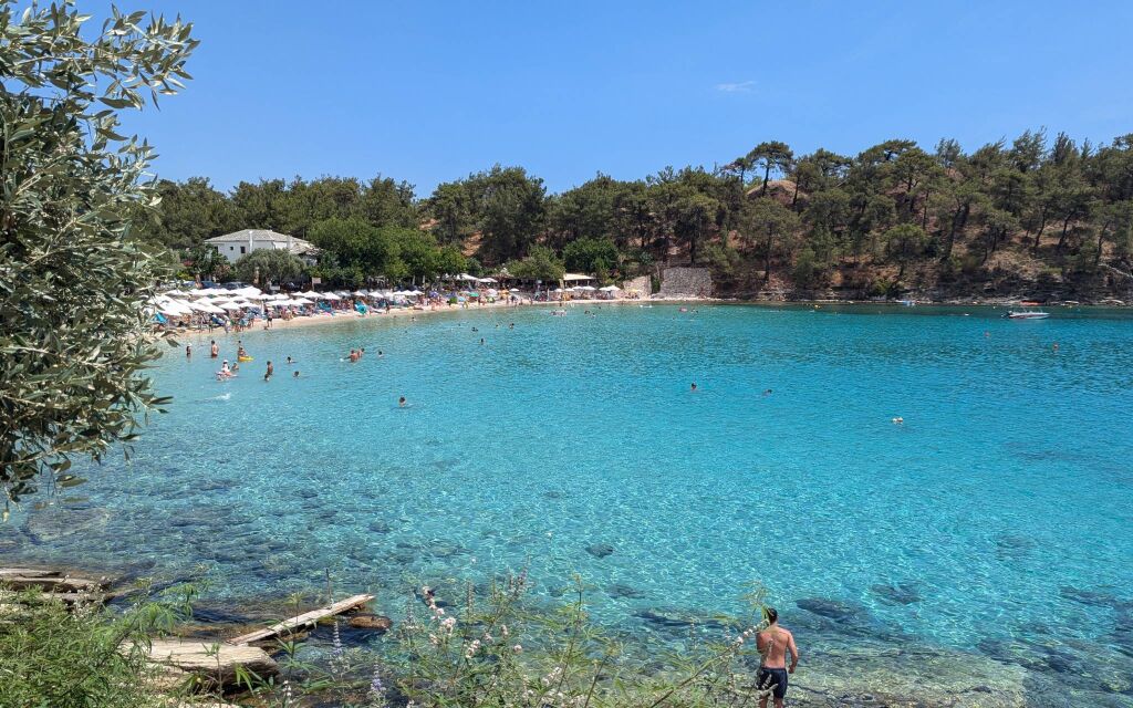 Aliki plaža, Alyki, Thassos