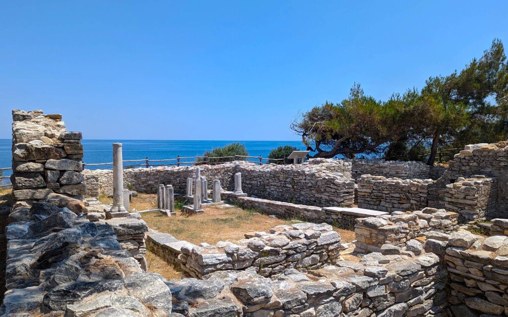 Aliki plaža, Alyki, Thassos