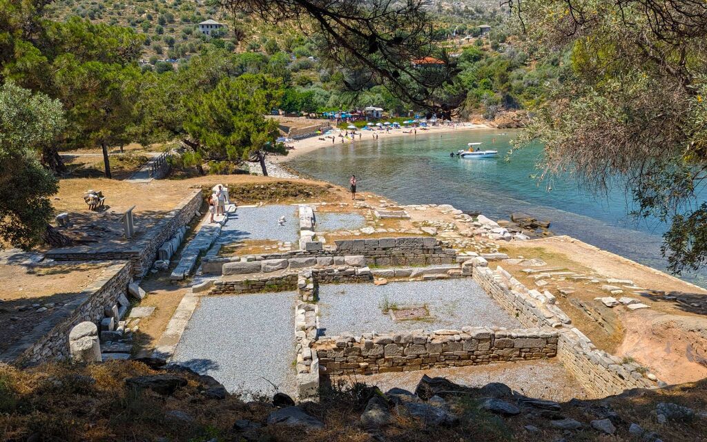 Aliki plaža, Alyki, Thassos