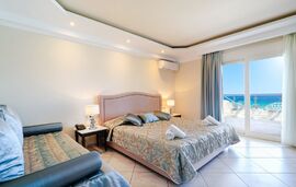 Golden Sand Hotel, Golden Beach, Thassos, 3 Bed Room, Junior Sea View - Suite