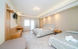 Golden Sand Hotel, Golden Beach, Thassos, 2 Bed Room (2+1), Superior