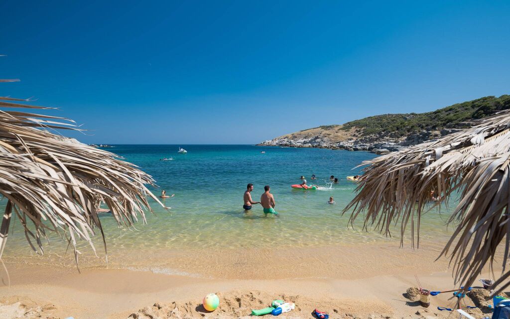 Agridia plaža, Sykia, Sithonia zabava za celu porodicu