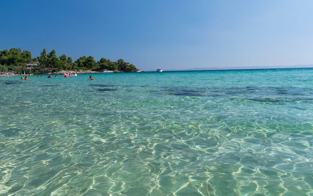 Kalogrija plaža, Neos Marmaras, Sithonia