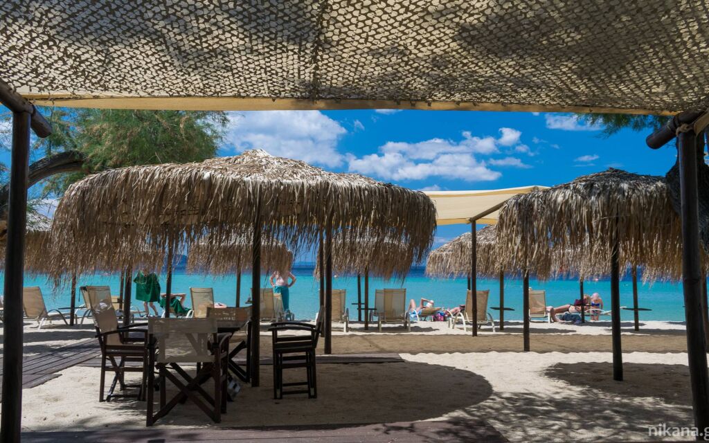 Gradska plaža u Neos Marmarasu, Neos Marmaras, Sithonia