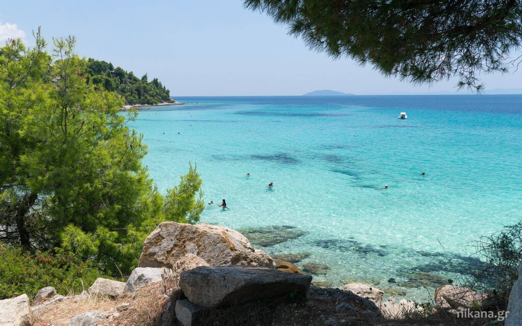 Koviou plaža, Nikiti, Sithonia