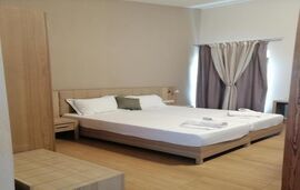 Sirens Fresh Studios, Limenas, Thassos, 4 Bed Studio, Family, Pool View