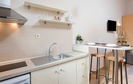 Sirens Fresh Studios, Limenas, Thassos, 3 Bed Studio, Pool View