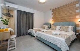 Sirens Fresh Studios, Limenas, Thassos, 3 Bed Studio, Garden View