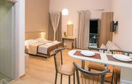 Sirens Fresh Studios, Limenas, Thassos, 4 Bed Studio, Pool View