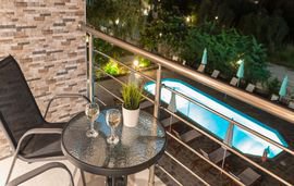 Sirens Fresh Studios, Limenas, Thassos, 4 Bed Studio, Pool View