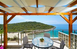 Irene Rooms, Skala Maries, Thassos, 4 Bed Studio, Third Floor