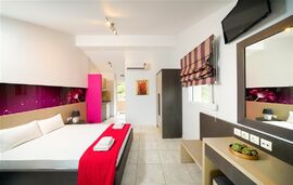 Irene Rooms, Skala Maries, Thassos, 4 Bed Studio, Third Floor