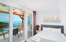 Irene Rooms, Skala Maries, Thassos, 4 Bed Studio, Third Floor